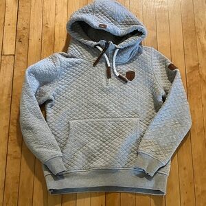 Wanakome Taylor Quilted Quarter Zip Hoodie